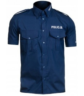 Koszula Policyjna SŁUŻBOWA Granatowa