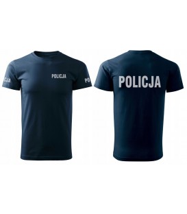 T-SHIRT Koszulka służbowa POLICJA GRANATOWA
