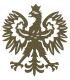 Emblemat orzeł Polski czarny M-TAC