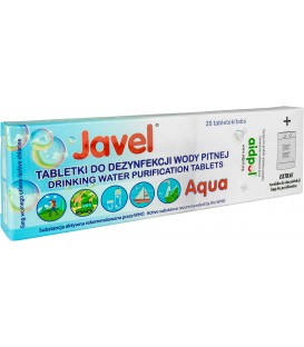 Tabletki do uzdatniania wody JAVEL AQUA - 20 szt.