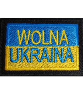 Naszywka Flaga POLSKA - UKRAINA #1
