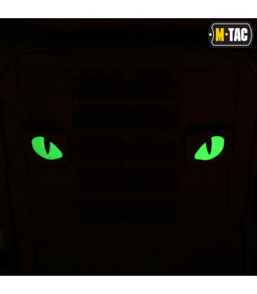 NASZYWKA Tiger Eyes Laser Cut (para) CZARNE M-Tac