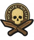 Emblemat No Knife-No Life COYOTE