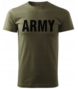 T-SHIRT koszulka ARMY KHAKI