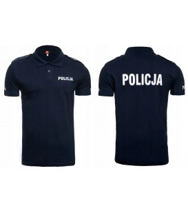 Koszulka POLO służbowa POLICJA GRANATOWA