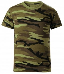 T-SHIRT Koszulka dziecięca camouflage GREEN