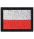 Naszywka Flaga Polski 55/38 biało-czerwona KOLOR
